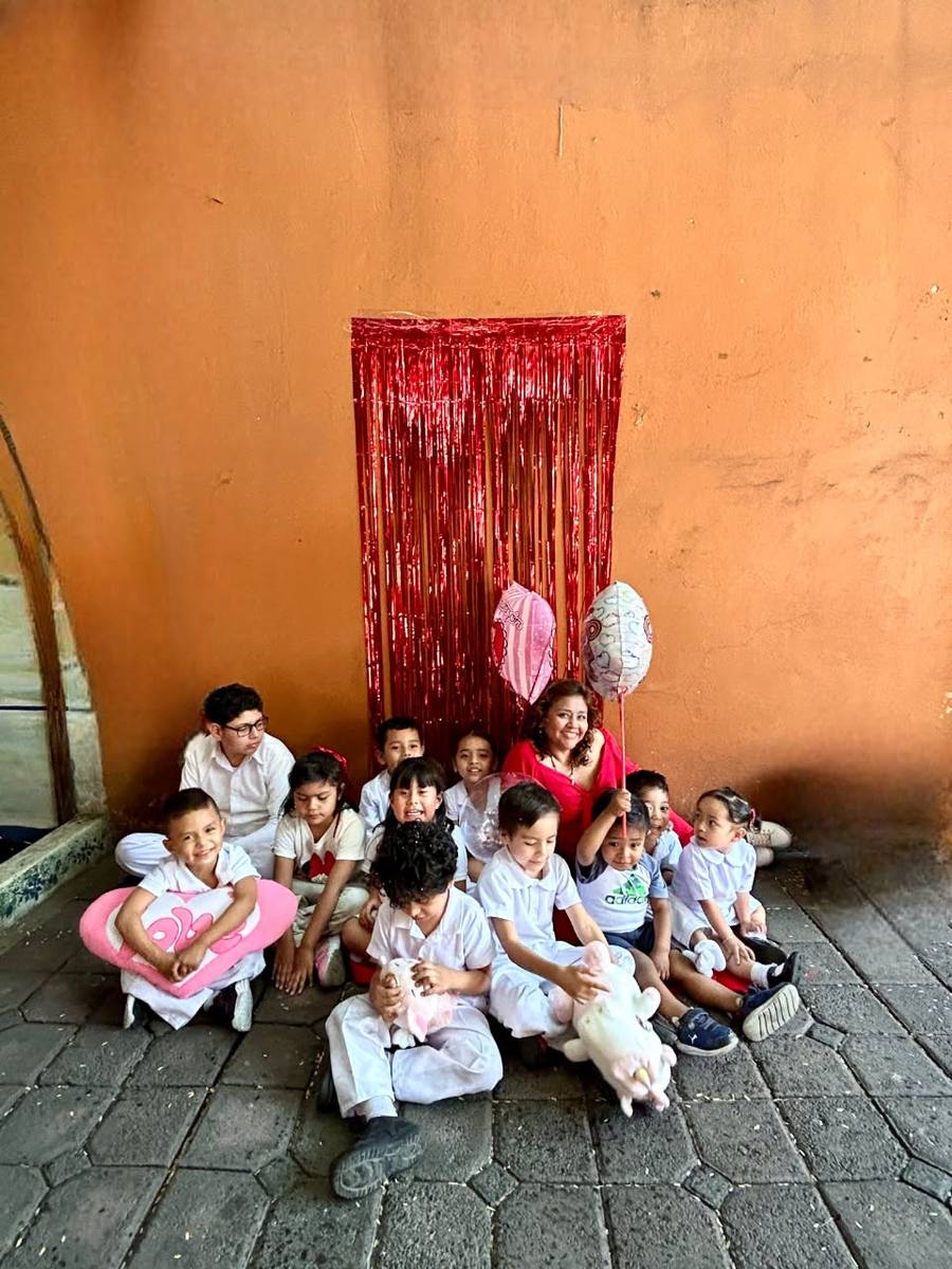 Celebrando San Valentín con globos